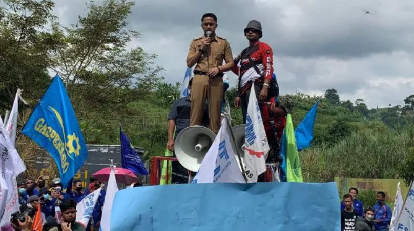Bantu Beban Buruh akibat UMK 2022 Tak Naik, Pemkab Bandung Barat Bakal Lakukan Ini