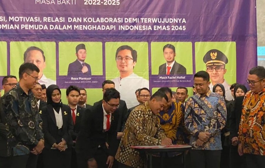 Ketua DPRD KBB Hadiri Pelantikan HIPMI, Bandung Barat Siap Menuju Ekonomi Kuat 2030