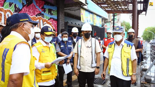 Menteri PUPR Targetkan Penataan Pedestrian kota Solo Rampung awal Desember 2022